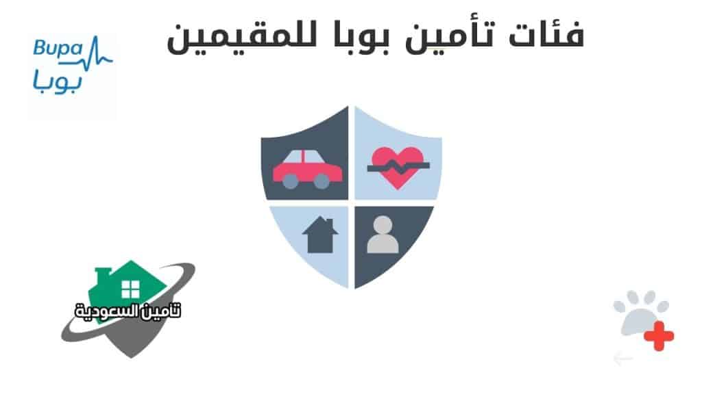 فئات تأمين بوبا للمقيمين