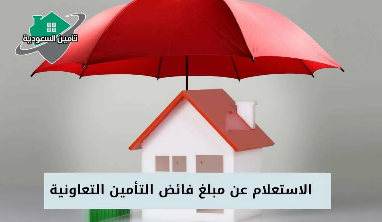 الاستعلام عن مبلغ فائض التأمين التعاونية