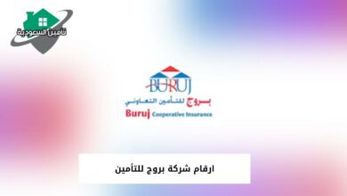 ارقام شركة بروج للتأمين